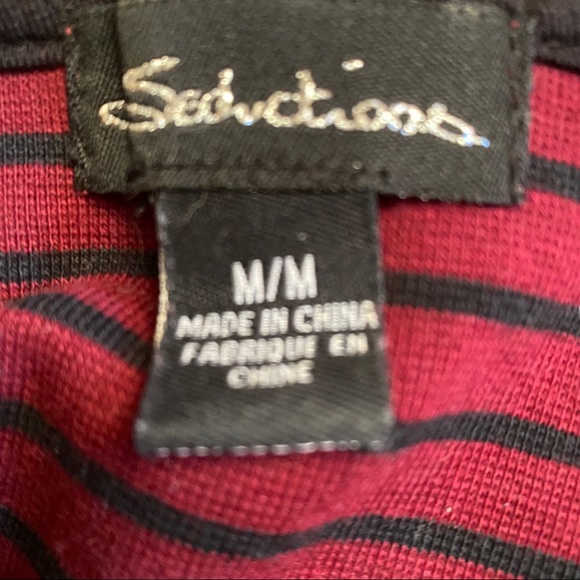 🔥5 for $20 - Striped top, comfortable - Picture 4 of 4